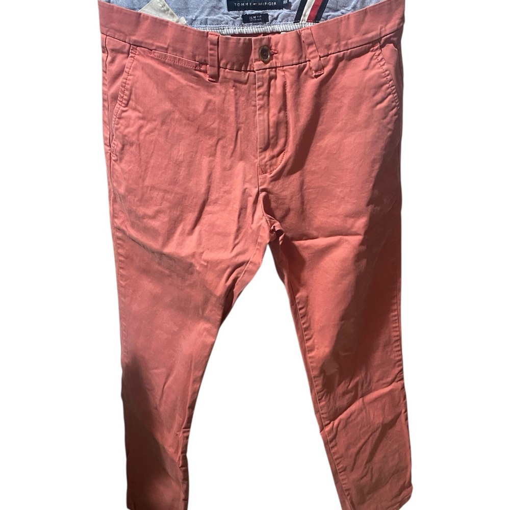 Tommy Hilfiger Men's Salmon Chinos